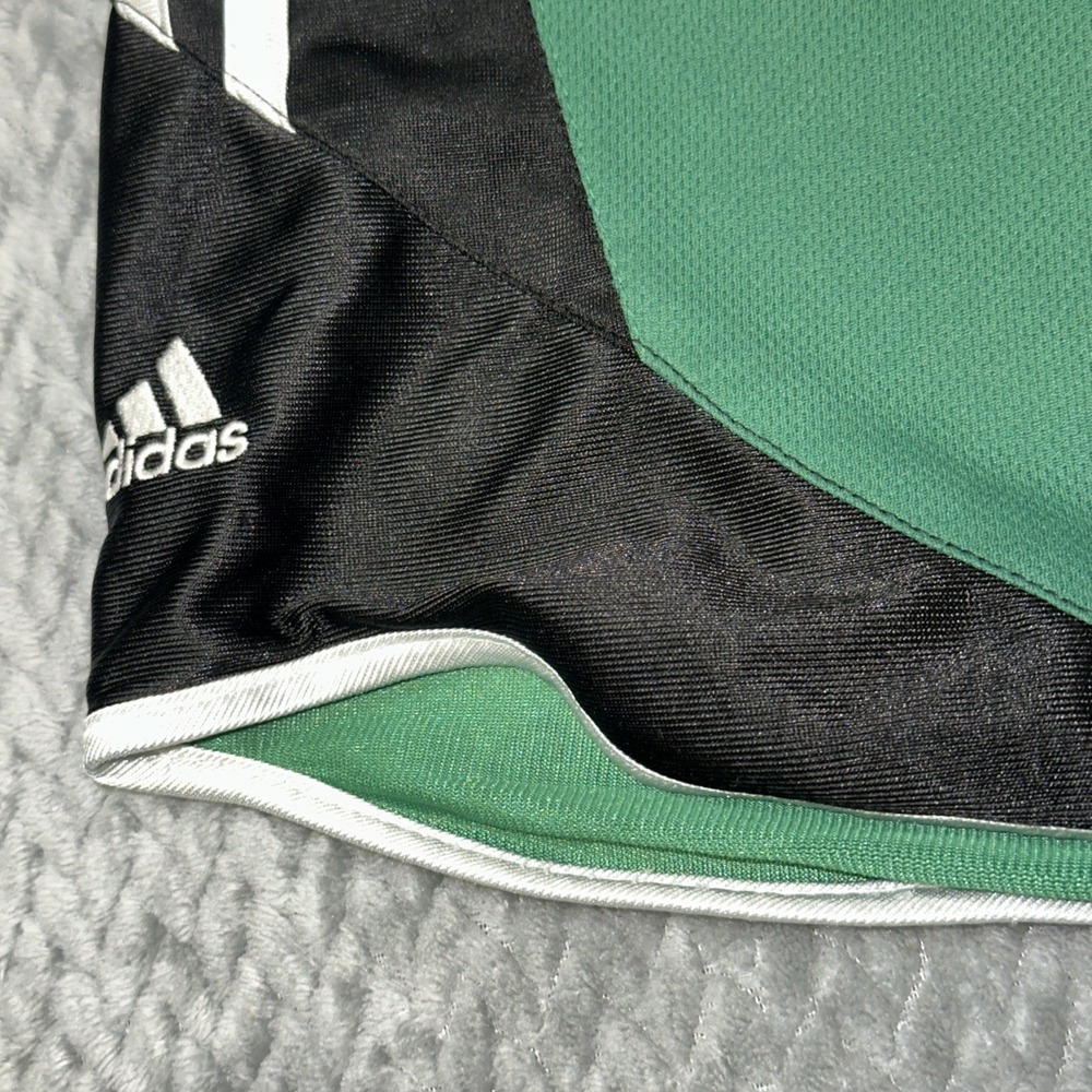 Boston Celtics Shorts Mens M Swingman NBA Adidas Basketball Shamrock Green Black - Picture 4 of 11